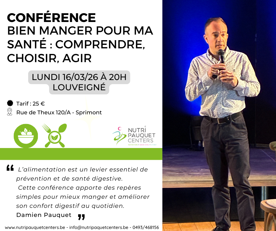 Conférence "Bien manger pour ma santé : comprendre, choisir, agir"